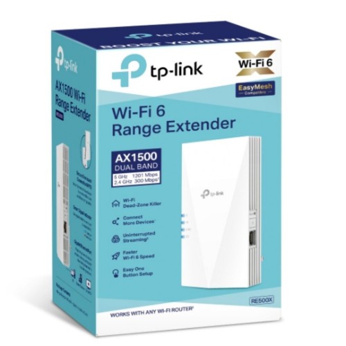 TP-Link AXE5400 Mesh Wi-Fi 6E Range Extender