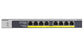 NETGEAR GS108LP Unmanaged Gigabit Ethernet (10/100/1000) Power over Ethernet (PoE) 1U Black, Grey