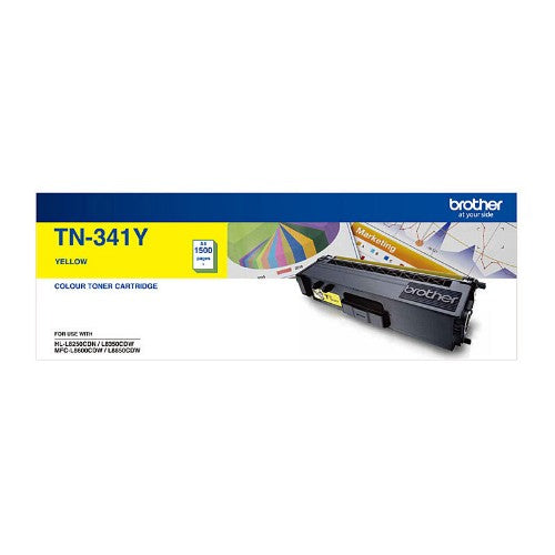 Brother TN-341Y toner cartridge 1 pc(s) Original Yellow