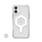Urban Armor Gear Plyo mobile phone case 17 cm (6.7") Cover Transparent, White
