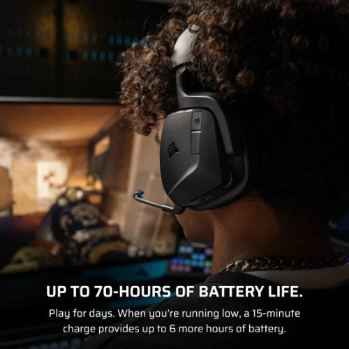 Corsair VOID WIRELESS v2 Headset Wired & Wireless Head-band Gaming USB Type-C Bluetooth Black