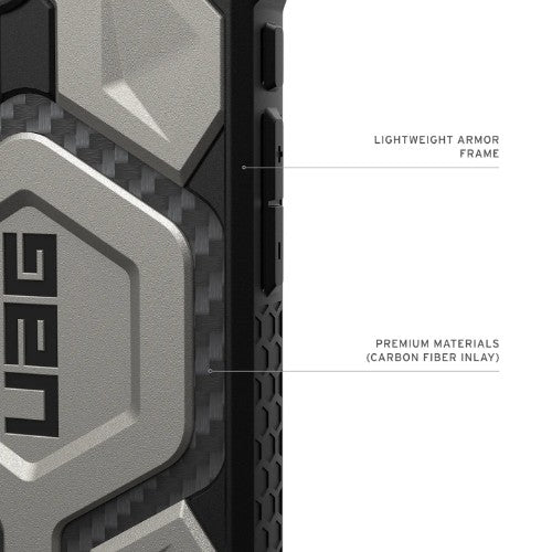 Urban Armor Gear 114497113636 mobile phone case 15.5 cm (6.1") Cover Titanium
