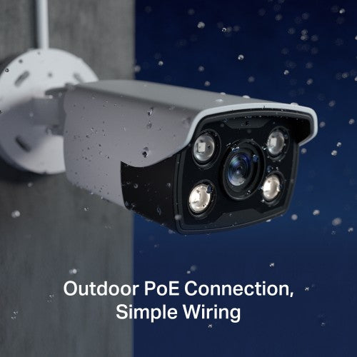 TP-Link VIGI 4MP Outdoor Full-Color Bullet Network Camera