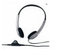Verbatim Multimedia Headset Wired Music Black