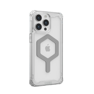 Urban Armor Gear Plyo Magsafe mobile phone case 17 cm (6.7") Cover Silver, Transparent