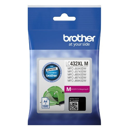Brother LC432XLM ink cartridge 1 pc(s) Original Magenta