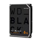 Western Digital WD_BLACK WD6004FZBX internal hard drive 6 TB 7200 RPM 256 MB 3.5" Serial ATA III