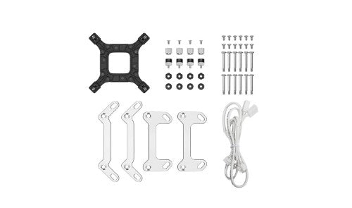 DeepCool LT360 Processor All-in-one liquid cooler 12 cm White 1 pc(s)