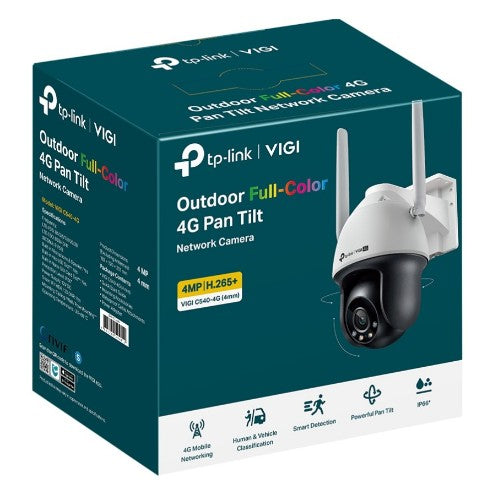 TP-Link VIGI C540-4G Turret IP security camera Indoor & outdoor 2560 x 1440 pixels Ceiling/wall