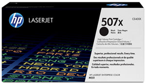HP 507X High Yield Black Original LaserJet Toner Cartridge