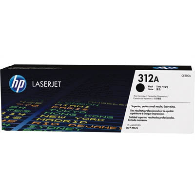HP 312A Black LaserJet Toner Cartridge