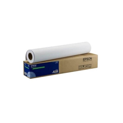 Epson Doubleweight Matte Paper Roll, 24" x 25 m, 180g/m²