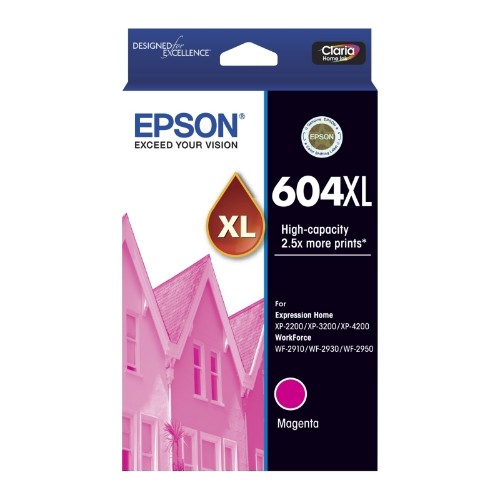 Epson 604XL ink cartridge 1 pc(s) Original High (XL) Yield Magenta