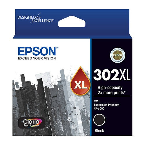 Epson 302XL ink cartridge High (XL) Yield Black