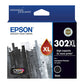 Epson 302XL ink cartridge High (XL) Yield Black