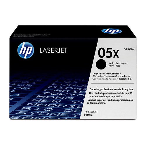 HP 05X High Yield Black Original LaserJet Toner Cartridge