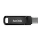 SanDisk Ultra Dual Drive USB flash drive 128 GB USB Type-A / USB Type-C 3.2 Gen 1 (3.1 Gen 1) Black, Silver