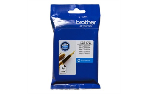 Brother LC3317C ink cartridge 1 pc(s) Original Cyan