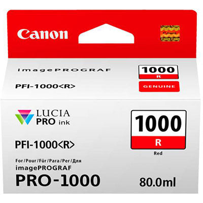 Canon PFI-1000R Red Ink Cartridge