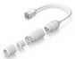 Ubiquiti UACC-Cable-Extender-C6A networking cable White 0.185 m Cat6a F/UTP (FTP)