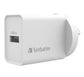 Verbatim 66590 mobile device charger White Indoor
