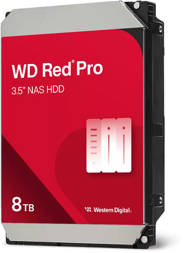 Western Digital Red Pro internal hard drive 8 TB 7200 RPM 256 MB 3.5" Serial ATA