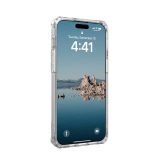 Urban Armor Gear Plyo Magsafe mobile phone case 17 cm (6.7") Cover Silver, Transparent