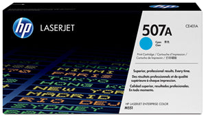 HP 507A Cyan Original LaserJet Toner Cartridge