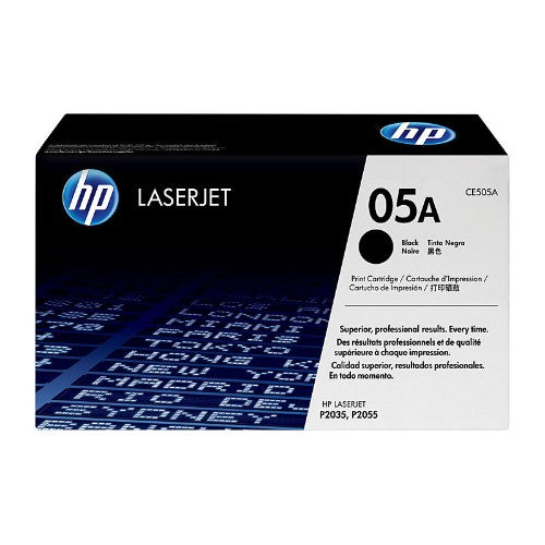HP 05A Black Original LaserJet Toner Cartridge