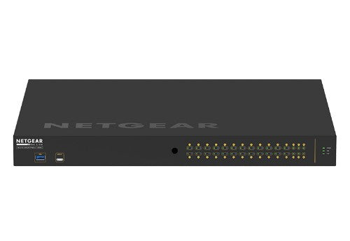 NETGEAR M4250-26G4F-PoE++ Managed L2/L3/L4 Gigabit Ethernet (10/100/1000) Power over Ethernet (PoE) 1U Black