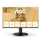 AOC B3 24B3HA3 LED display 60.5 cm (23.8") 1920 x 1080 pixels Full HD Black
