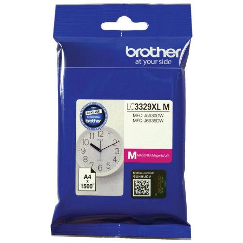 Brother LC3329XLM ink cartridge 1 pc(s) Original High (XL) Yield Magenta