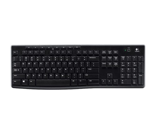 Logitech 920-003057 keyboard Universal RF Wireless English Black