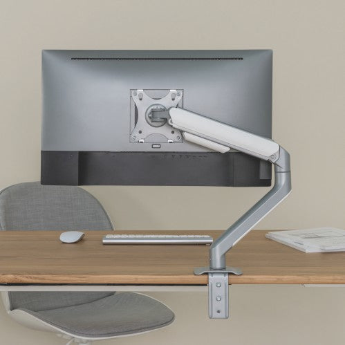 Brateck Counterbalance Monitor Arm 81.3 cm (32") Grey Desk