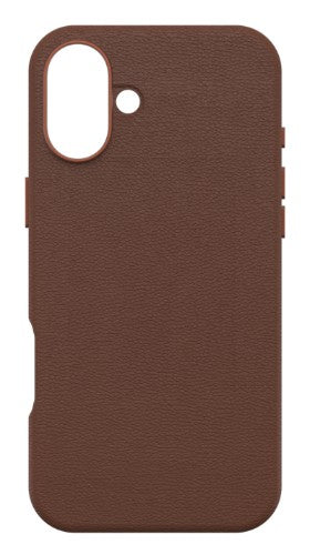 OtterBox Symmetry Series Cactus Leather for MagSafe for iPhone 16 Plus, Rich Adobe