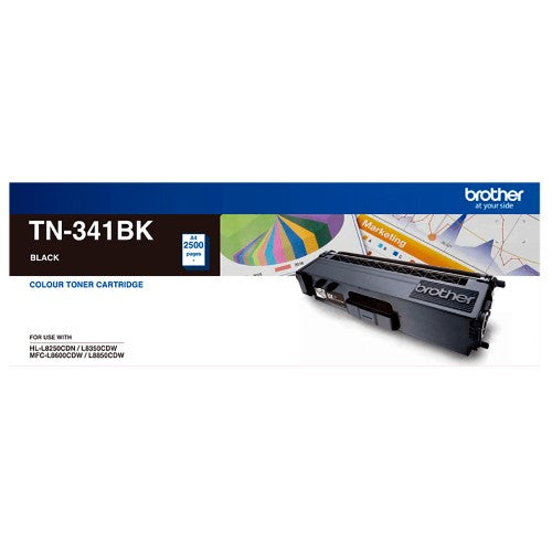 Brother TN-341BK toner cartridge 1 pc(s) Original Black