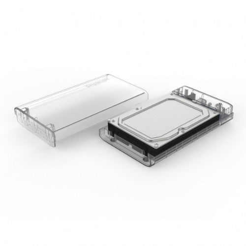 Simplecom SE301 HDD/SSD enclosure Transparent 2.5/3.5"