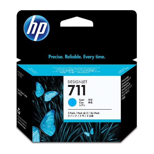 HP 711 29-ml Cyan DesignJet Ink Cartridge