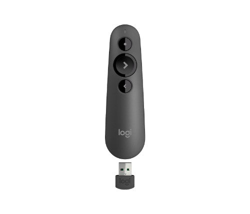 Logitech 910-006521 wireless presenter Bluetooth/RF Graphite
