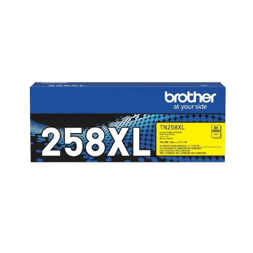 Brother TN258XLY toner cartridge 1 pc(s) Original Yellow