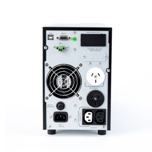 PowerShield Centurion 1000VA uninterruptible power supply (UPS) Double-conversion (Online) 1 kVA 900 W 4 AC outlet(s)