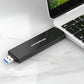 Simplecom SE522 storage drive enclosure SSD enclosure Black M.2