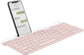 Logitech 920-011329 keyboard Office RF Wireless + Bluetooth QWERTY English Rose