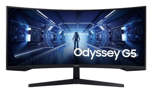 Samsung G5 computer monitor 86.4 cm (34") 3440 x 1440 pixels UltraWide Quad HD LCD Black