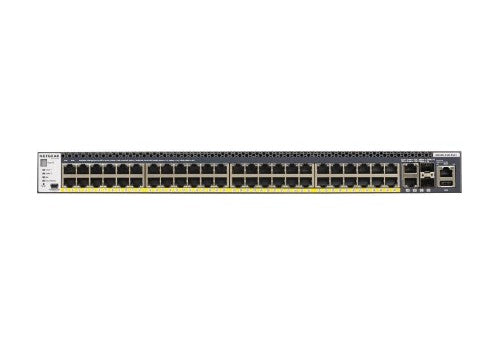 NETGEAR M4300-52G-PoE+ Managed L2/L3/L4 Gigabit Ethernet (10/100/1000) Power over Ethernet (PoE) 1U Black