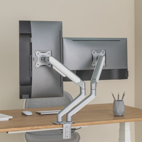 Brateck Counterbalance Monitor Arm 81.3 cm (32") Graphite Desk