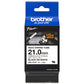 Brother HSE-251E label-making tape Black on white