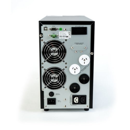 PowerShield Centurion 2000VA uninterruptible power supply (UPS) Double-conversion (Online) 2 kVA 1800 W 6 AC outlet(s)