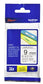 Brother TZE-221 label-making tape Black on white