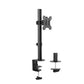 Brateck MABT-LDT12-C01 monitor mount / stand 81.3 cm (32") Black Desk